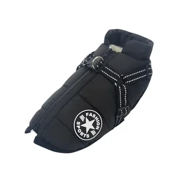 Winter Dog Jacket Harness 1