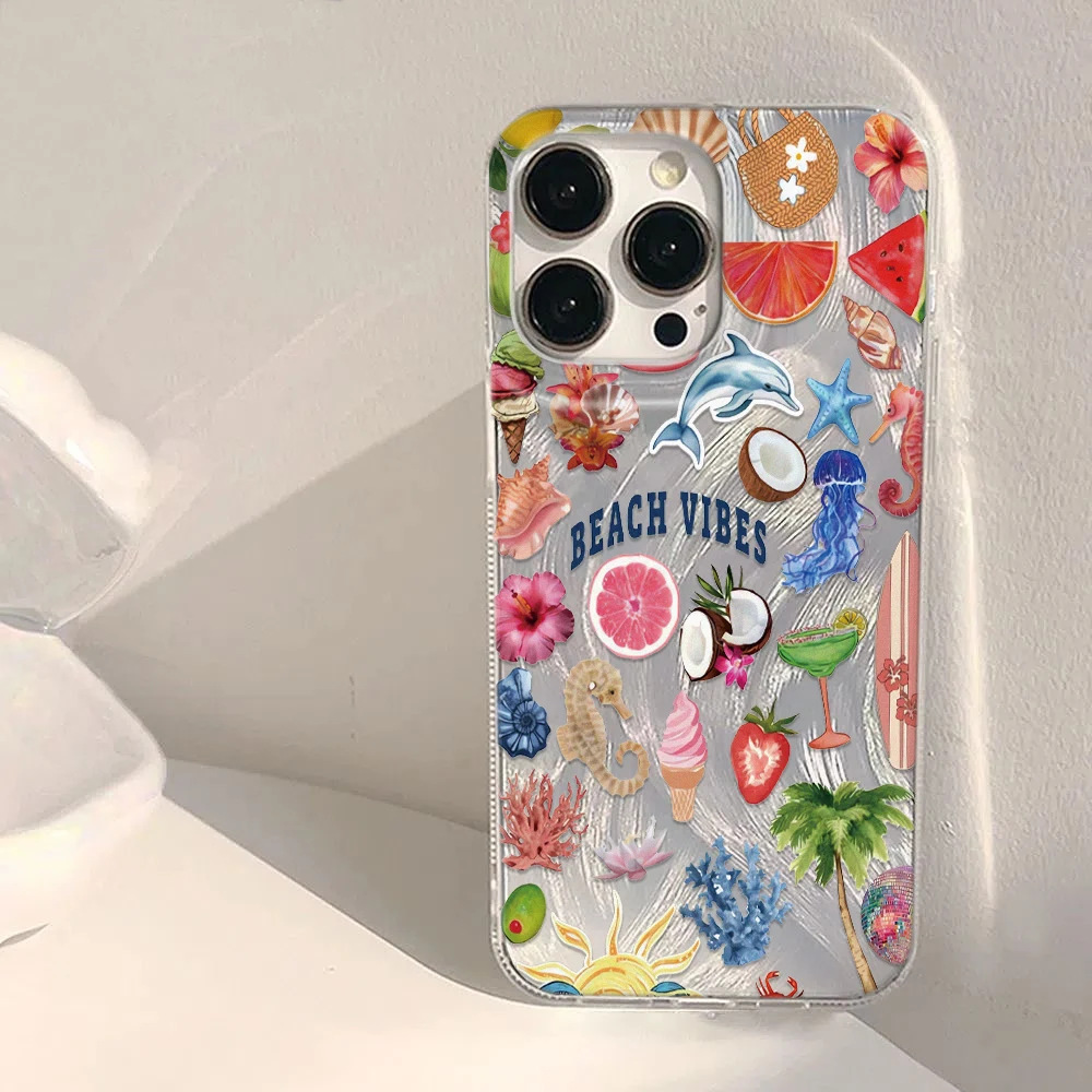 ตัวเลือกสินค้า เคสโทรศัพท์ลายดอกไม้เมดิเตอร์เรเนียน