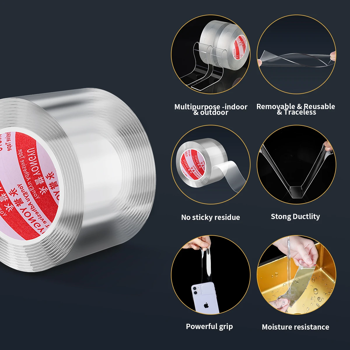 Scotch Extreme Double-Sided Mounting Tape - LatestBuy, image size:1200x1200