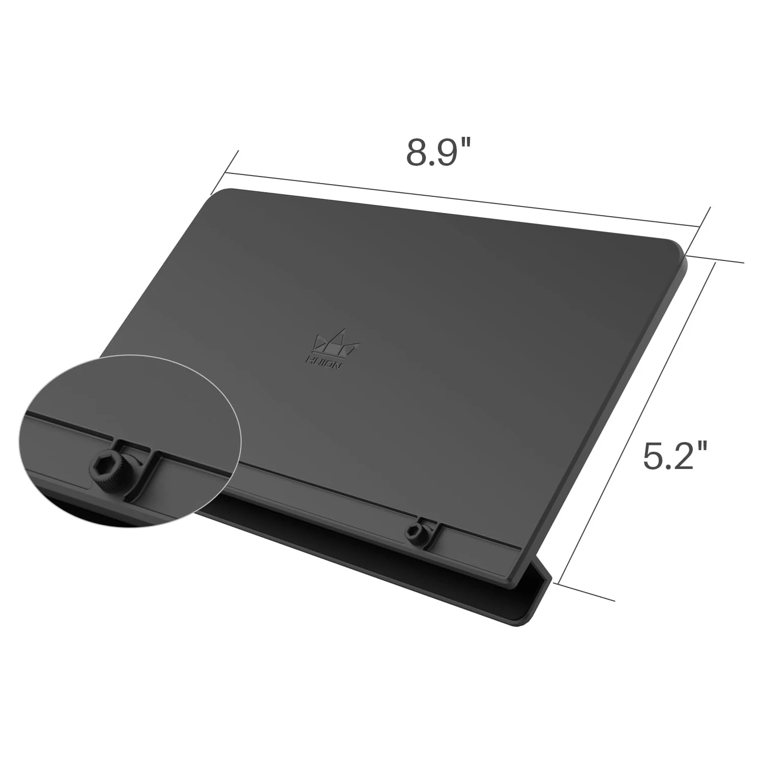 Huion-suporte de Teclado para Kamvas Pro 24 8.9x2.5 Polegada Fácil Instalação 4k Pro 27 - Imagem 3