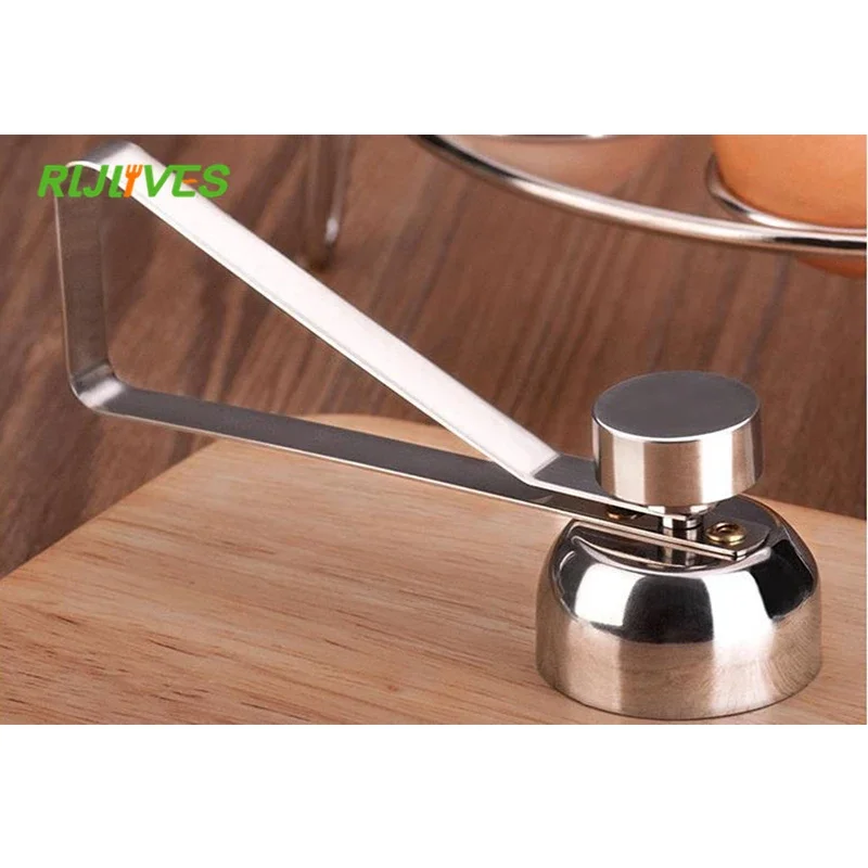 Egg Shell Scissors Stainless Steel Egg Topper Cutter Shell Opener Boiled Raw Open Creative Kitchen Tools