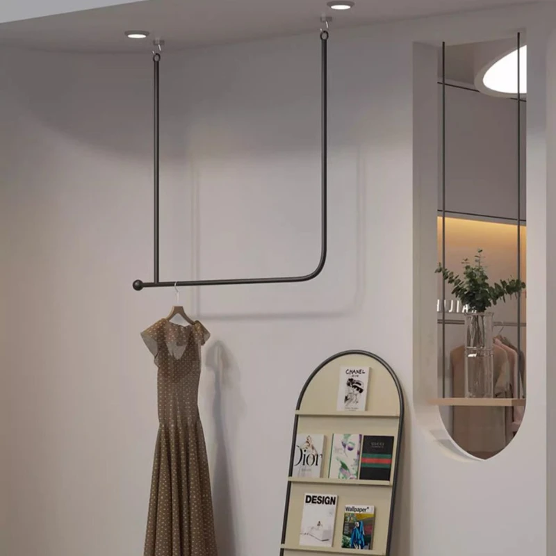 Wall Hanger Coat Rack Creative Simple Design Shop Coat Hat Rack Household Hanger Living Room Bedroom Hanging Clothes Drying