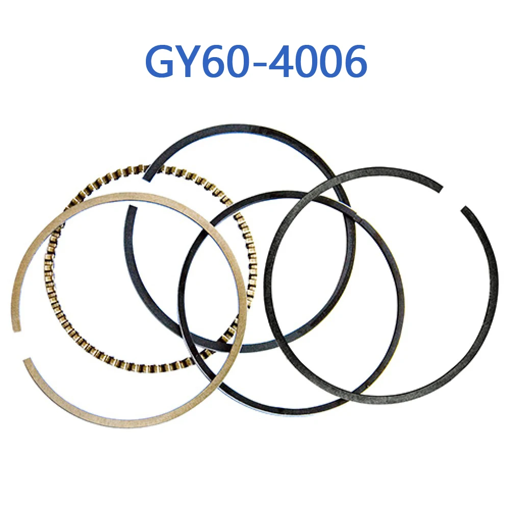 GY60-4006 GY6 60cc Piston Ring (44mm) For GY6 50cc 4 Stroke Chinese Scooter Moped 1P39QMB Engine электровикторина дрофа мате и матика 3 5 лет арт 4006