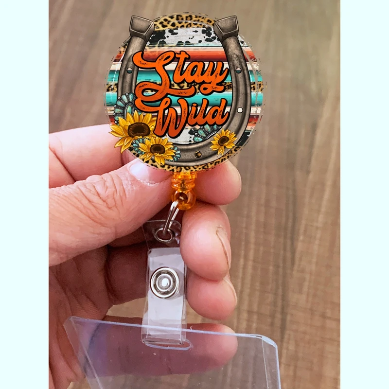 Mulinello Porta Badge Retrattile Mulinello Porta Badge Retrattile-Clip Porta Badge Medico/Infermiere/Insegnante