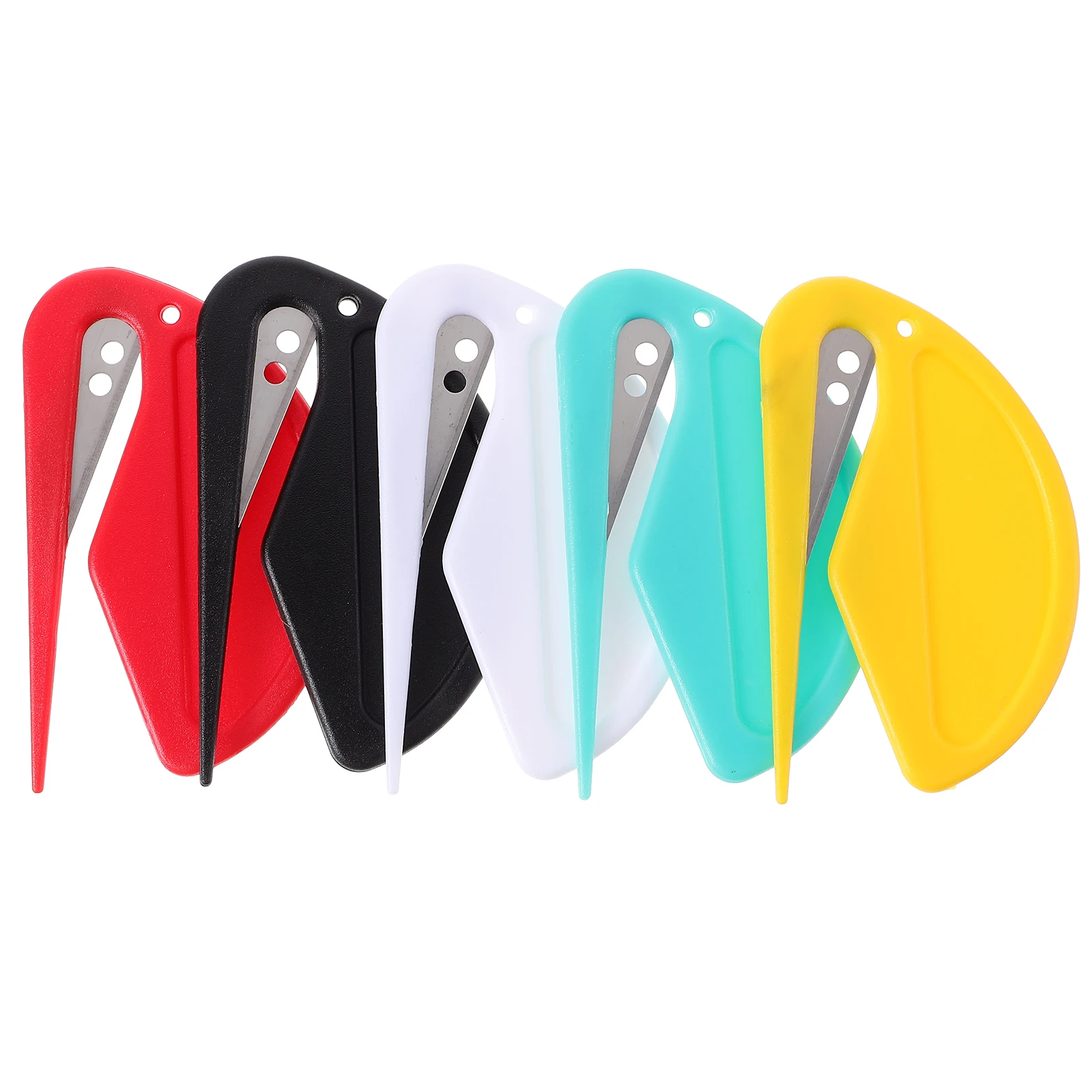 5 Pcs Letter Opener Package Envelope Cutter Portable Mini Box Cutter Letter Openers Paper Slitter Office Supplies