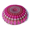 43x43cm Round Cushion Cover Thicken Round Linen Office Chair Cushion Cover Tatami Meditation Cushion Sofa Pillowcase Home Decor 4