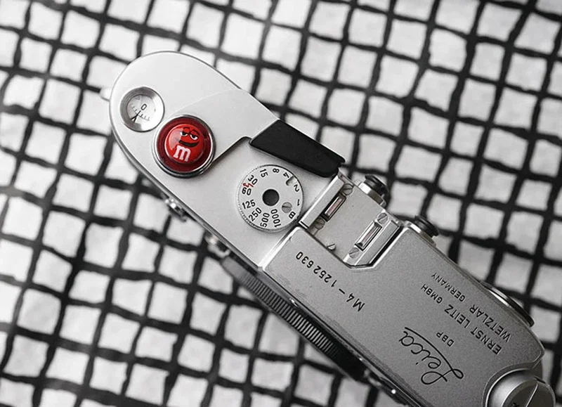 Metal Convex Surface Soft Camera Shutter Release Button for Fujifilm X-T4 X-T3 X-T2 X-T20 X-T30 X-E3 X-PRO2 X100T Leica M240 M10