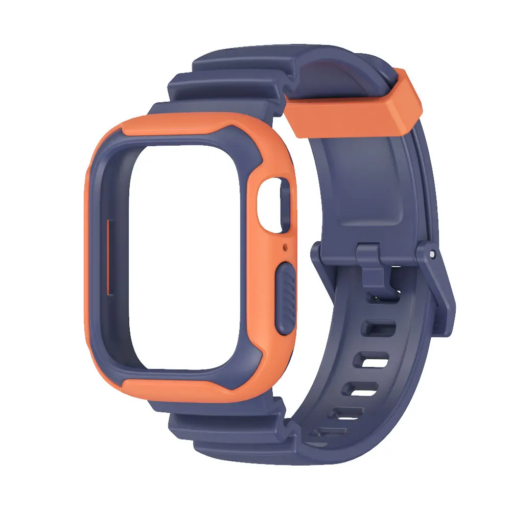 Case + Strap for Apple Watch Series 7 6 5 4 SE 45mm 41mm 44mm 40mm