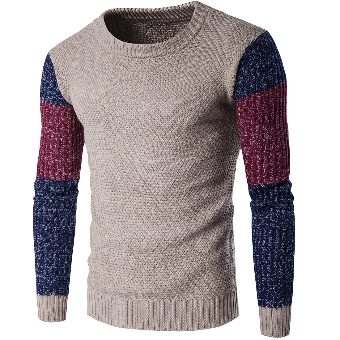 

Men Winter Sweater Warm Collar Pullover Casual Sweaters