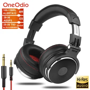 Oneodio проводные профессиональные студийные наушники с микрофоном Стерео Студия Pro DJ наушники для телефона ПК Компьютер мониторные DJ Гарниту...