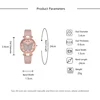Butterfly Pattern Quartz Women's Watch PU Leather Strap Glitter MultiColor Watch Fashionable Ladies' Gift 2024 Reloj De Mujer 6