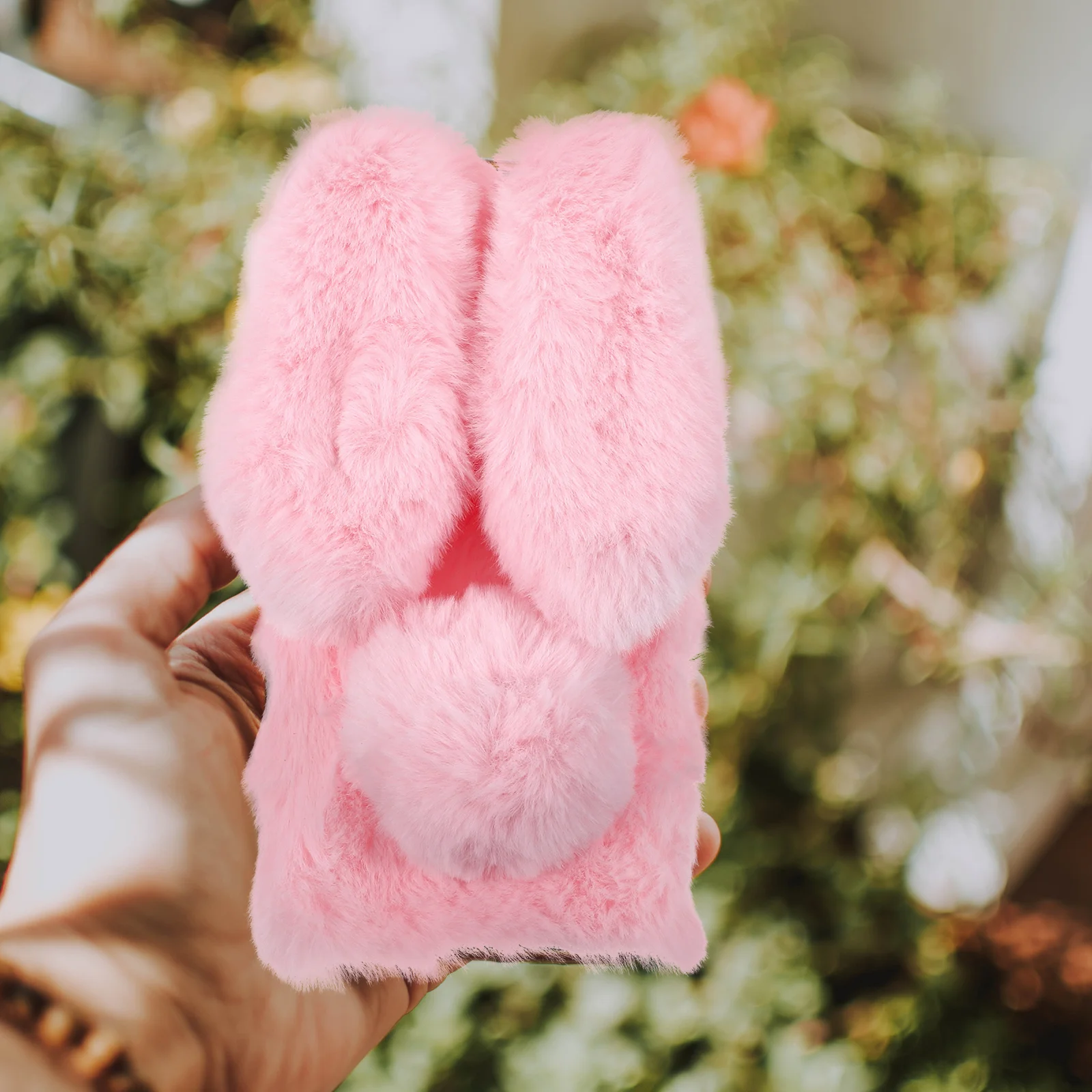 

Phone Protecting Accessory Lovely Case Decorative Cover Rabbit-Shaped Protector Smartphone Shell Cartoon