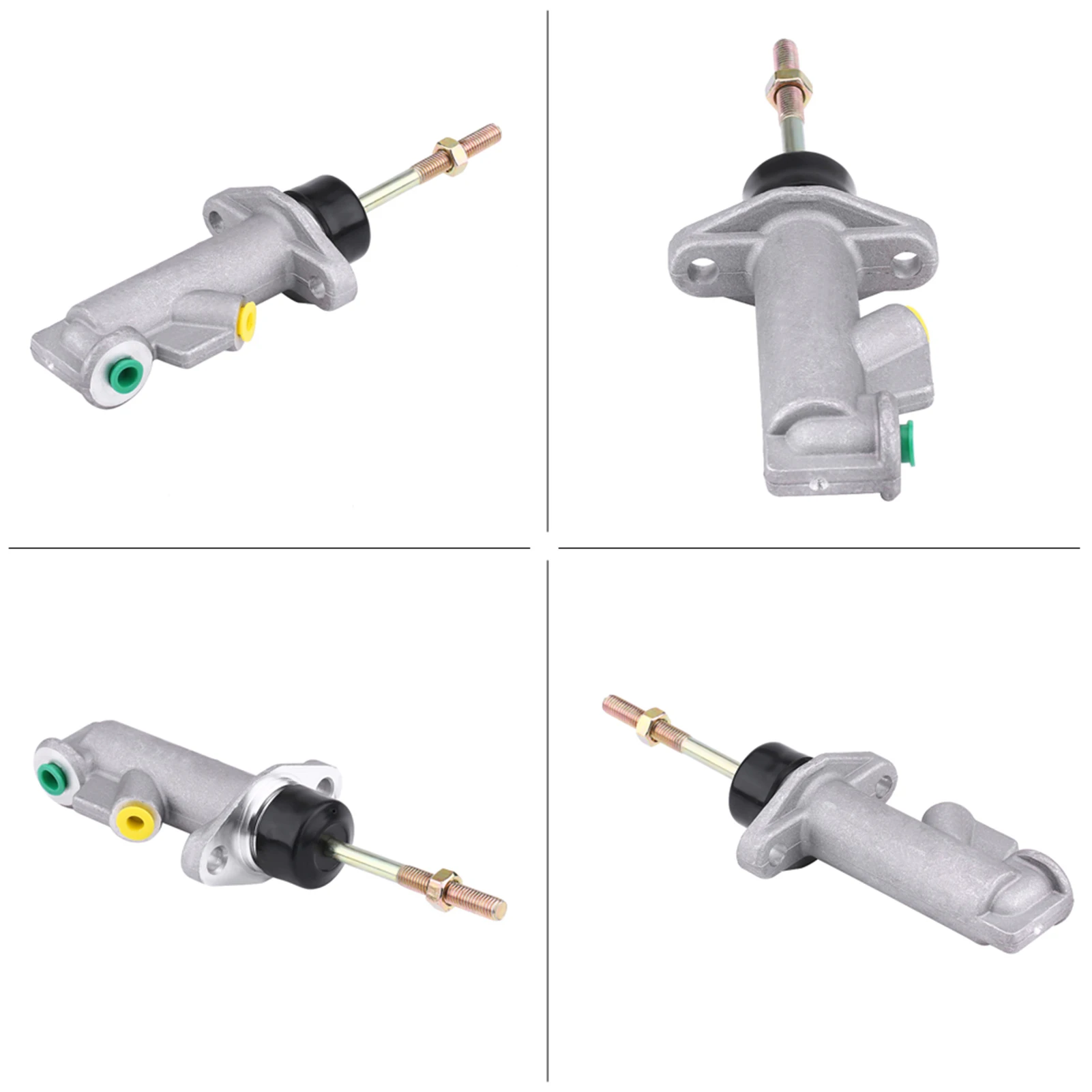 Hydraulic Handbrake Master Cylinder Clutch Master Cylinder Brake Master Cylinder Aluminum Alloy Car Brake Clutch Master Cylinder 0.75in Bore Remote for Hydraulic Hydro Handbrake