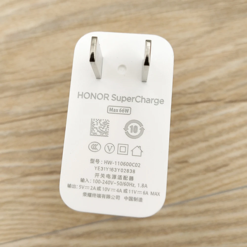Original Honor 60 50 Charger 66W SuperCharge EU US UK Adapter 6A Type C USB Cable Fast Charge For Honor V50 V40 Nova 9 Pro 8 se usb c fast charge