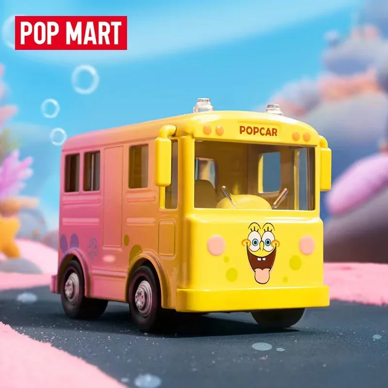 thumbnail image 1 of POP MART SpongeBob Sightseeing Car Series Blind Box Kawaii Action Figure Model Mystery Box Surprise Toys Hobbies Birthday Gifts, 1 of 5