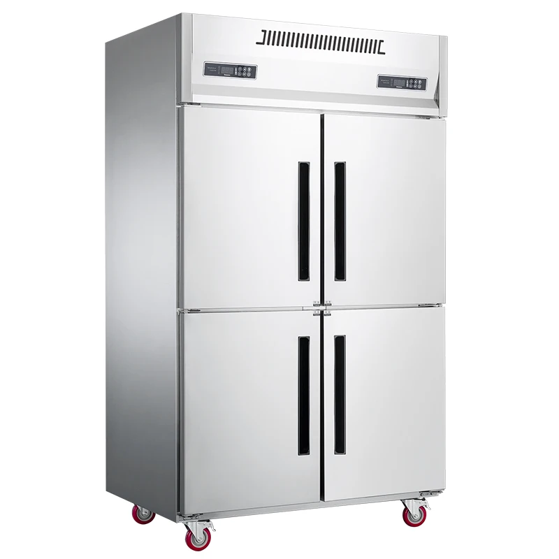 Fridge Cabinet Refrigeration Equipment Supermarket Commercial Top-Mounted Reach-In Solid Door D55AR Refrigerator