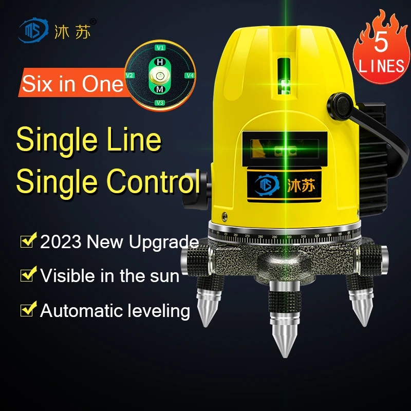 Super Green Light Laser Level High Precision Selflevelin360 Powerful 5