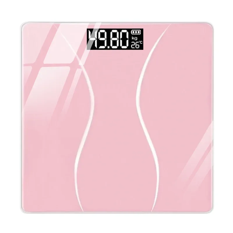 Smart Charging Electronic Scale Cute Student Dormitory Weighing Device Accurate Body Weight Scale Digital Fitness Tracker