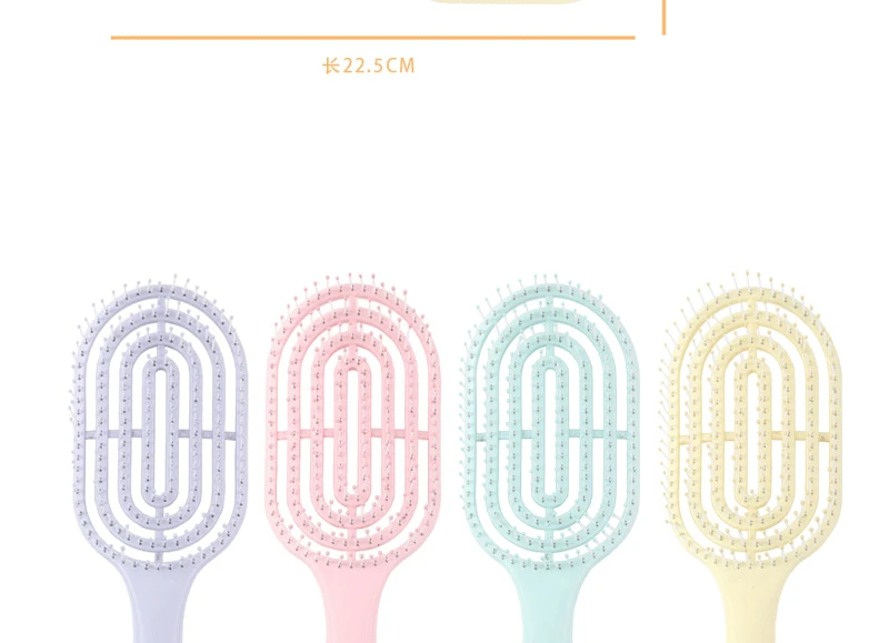 Description Picture 4 of itemIns Relaxing Elastic Massage Comb Portable Hair Brush Massage Brush Brushes Head Combs Scalp Massage Brush Wet And Wavy Bundl
