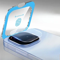 Premium Full Glue Tempered Glass Camera Lens Protector with Easy Installation (IQOO Z11 Turbo)