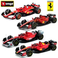 Bburago 1:43 Mercedes-AMG W14 W15 #44 #63 Racing Formula Car Static Simulation Diecast Alloy Model Car 1