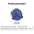 Thermometer blue