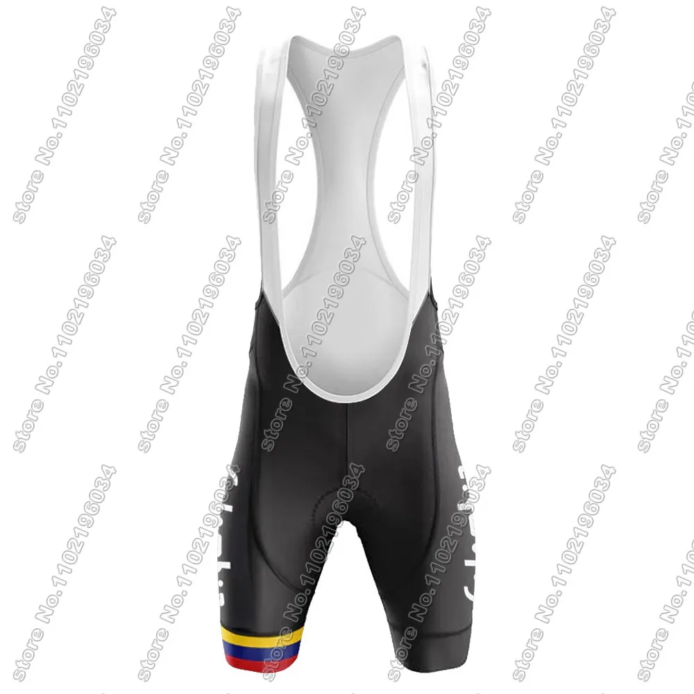 2024 Colombia National Team Cycling Jersey Set Bicycle Clothing Kit Road Bike Shirts Suit Bicycle Bib Shorts MTB Ropa Maillot 6