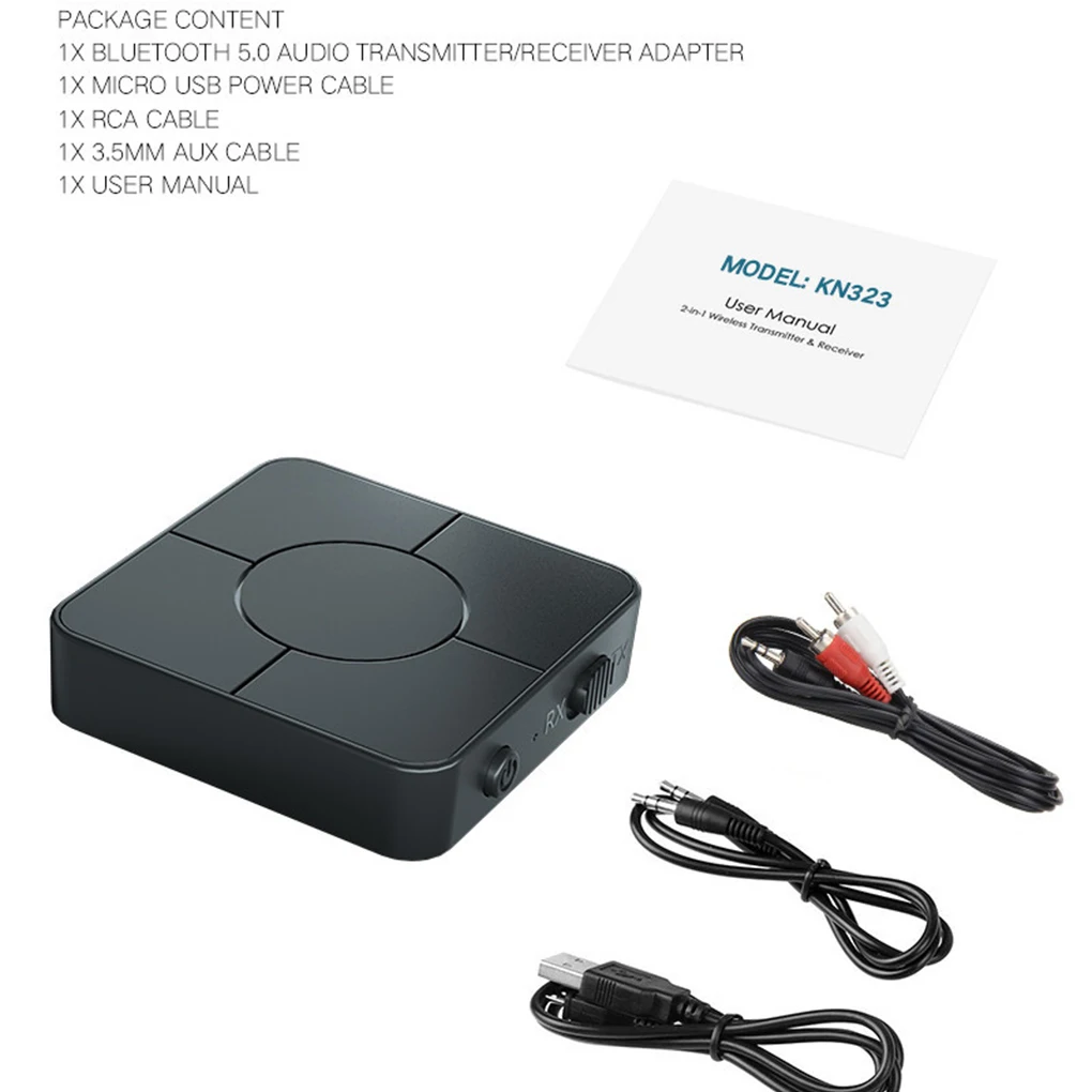 

Bluetooth-compatible 5 0 Transmitter Car Home Computer PC Mobile Phone Call Receiver Equipment Adapter Accessories