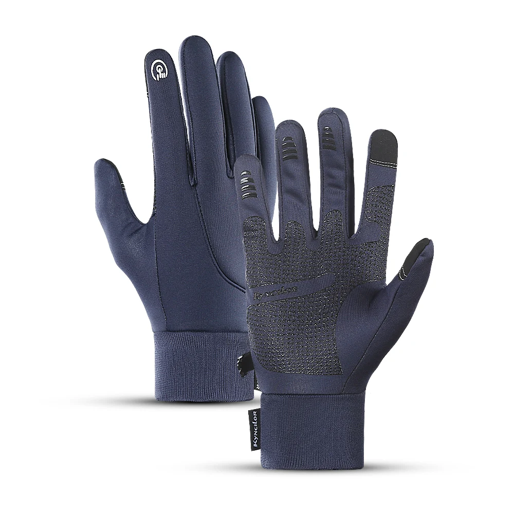 Cycling Gloves Winter Gloves Men Cycling Bike Women Thermal Fleece Cold Wind Waterproof Touch Screen Bicycle Warm Outdoor Running