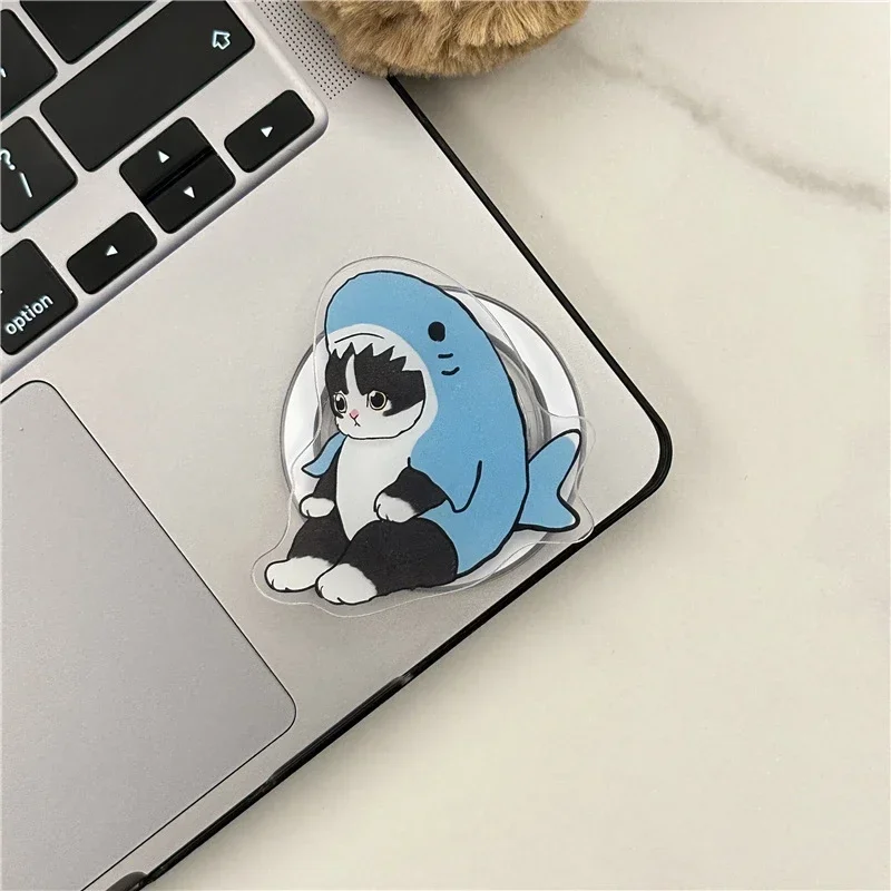 Cute Cat Magnetic Phone Grip Stand For Iphone Magsafe Compatible_voghion.com