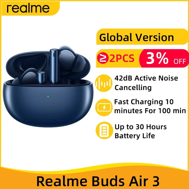 Realme Buds Air 3 earbuds offer real active noise cancellation and