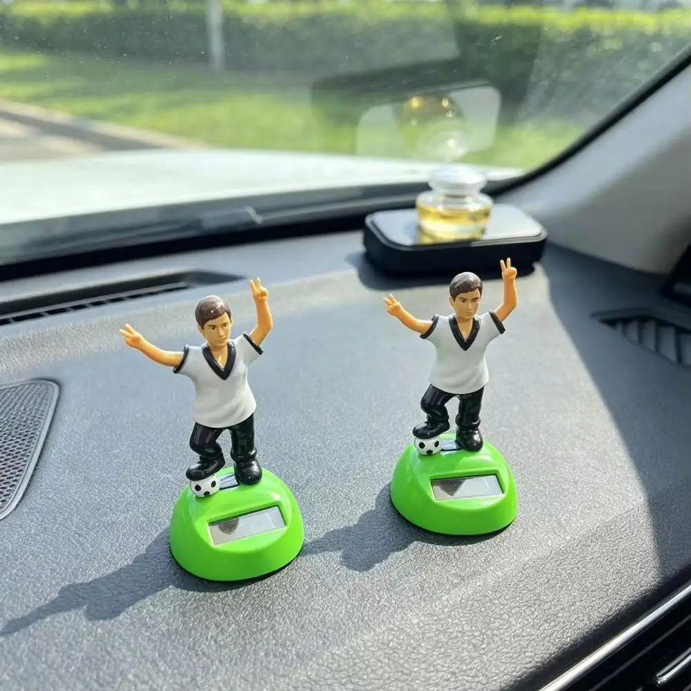 Decorazione per auto, giocattolo solare a forma di ragazza che balla e si dondola, decorazione per cruscotto auto, per interni auto - immagine 2