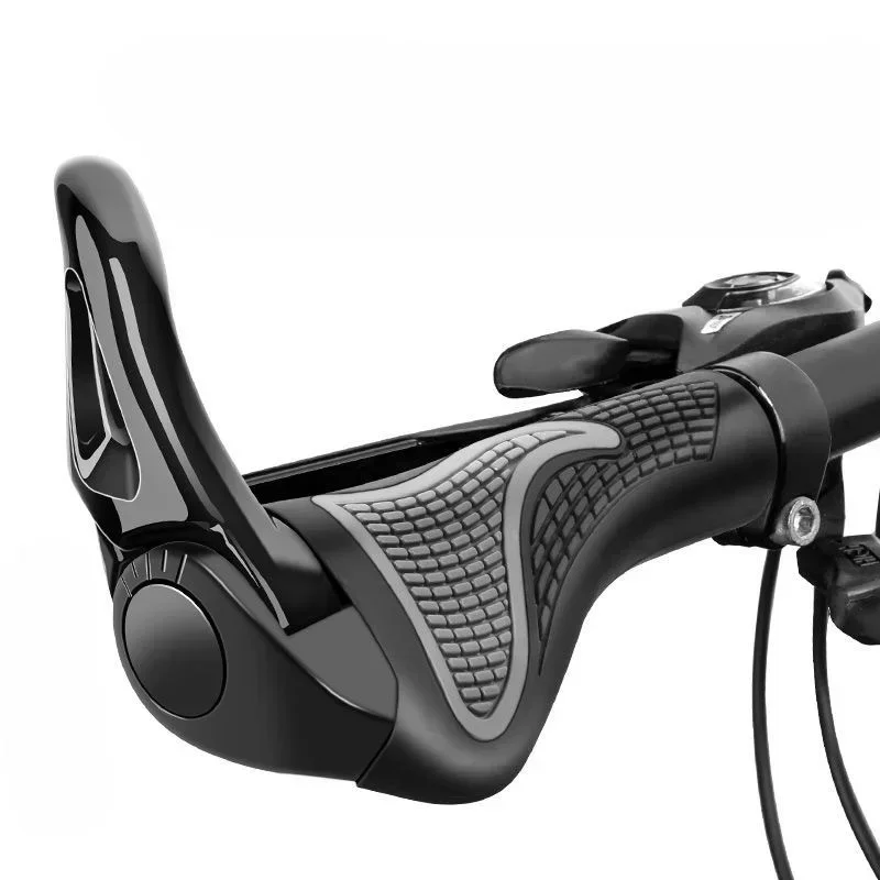 Bicycle handlebar grips bicycle accessories Mountain Bike Sheep Horn Sub bike Grip Handle