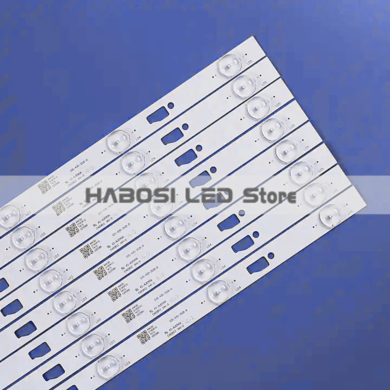 8pcs LED PLE 43S05FHD 43E10 43L1550C 43L3500C 43L35CMC LVF430LGD0 SP LED43S LE43M109 43E300C JL D43051235 140CS M 035 430 3528 B 5