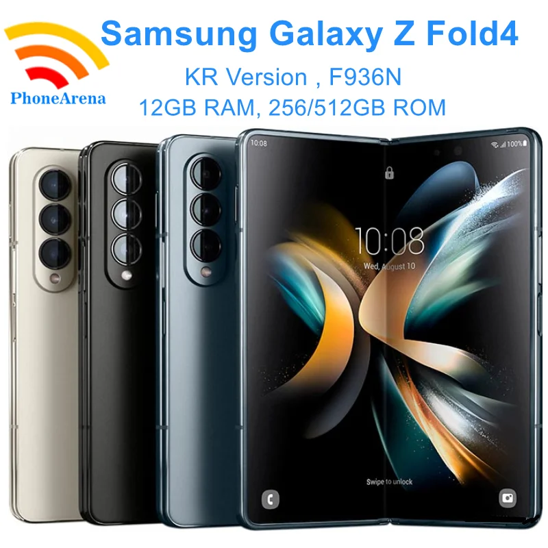 95% New Original Samsung Galaxy Z Fold4 Fold 4 5G F936N 7.6