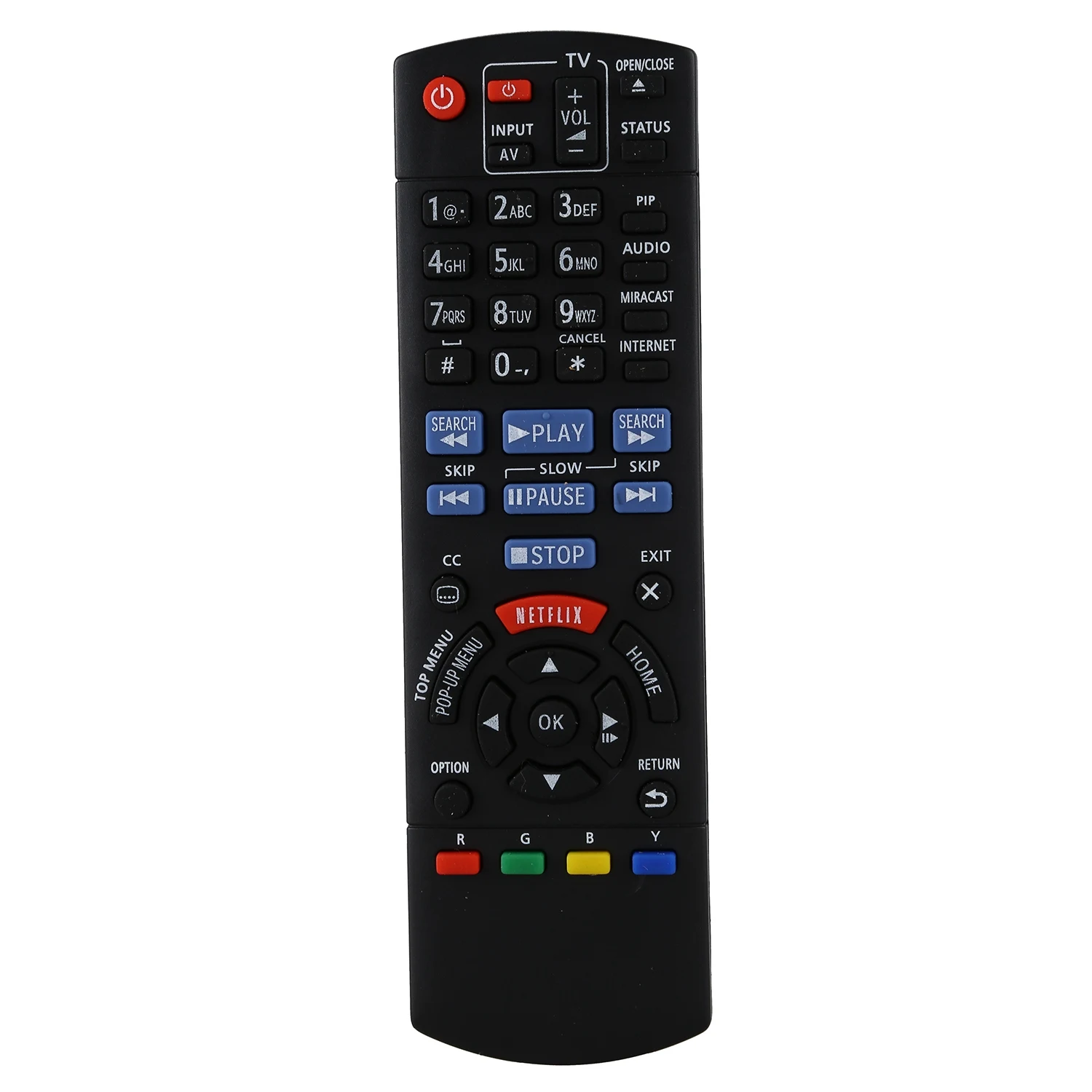 

For Panasonic Player DMP-BD75 DMP-BD755 BLU-RAY DVD Player Remote PBD-957