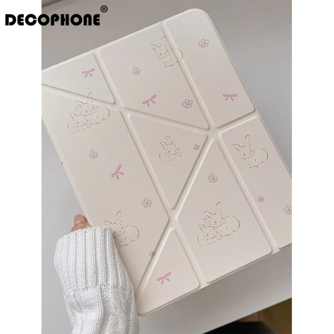 Cute Bunny Y-Fold Tablet Case