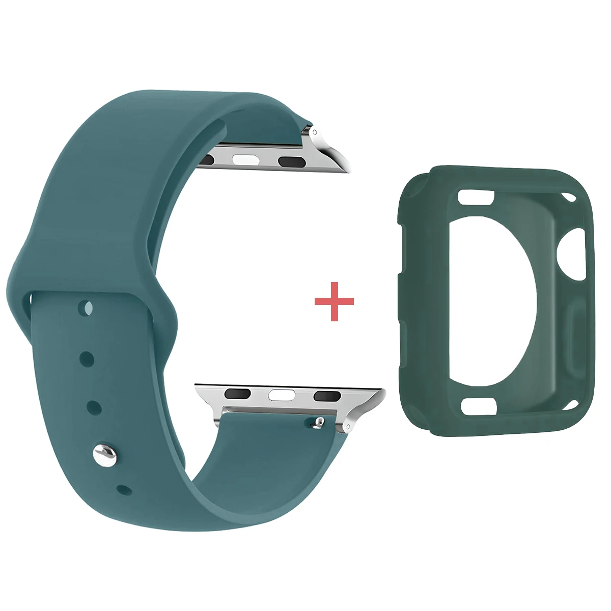 Premium TPU Watch Case & Stylish Strap with Screen Protector