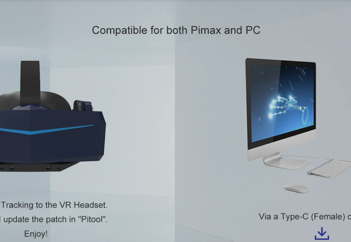 Pimax Droolon Pi1 アイトラッキングモジュール Pimax Droolon Pi1 Eye