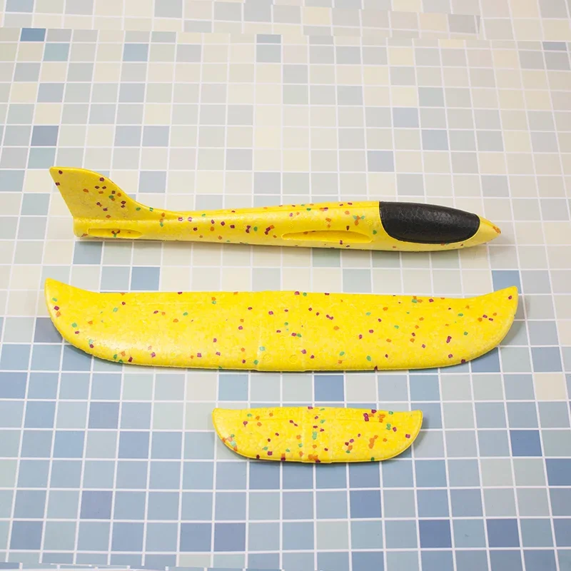 48cm Big Hand Launch Throwing Foam Palne EPP Airplane Model Glider Plane Aircraft Model Outdoor DIY Educational Toy for Children 6