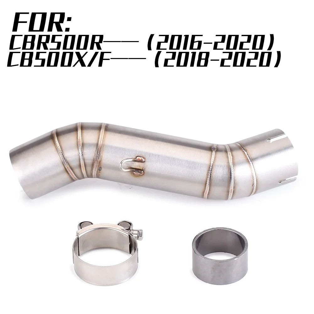 

51 мм/2,01 выхлопная средняя Соединительная труба мотоцикла для Honda CBR500R CB500X CBR500F