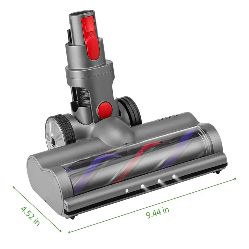 LED-Lit Quick-Release Roller Brush Head Replacement