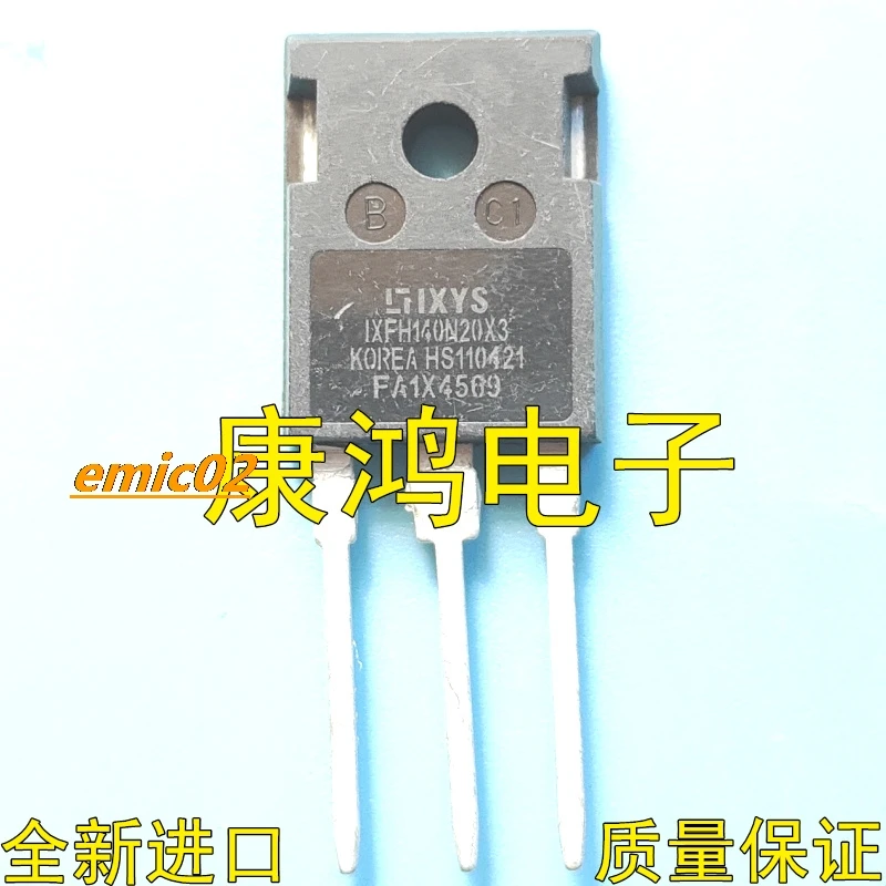 

Оригинальный ассортимент IXFH140N20X3 TO-247 MOS 140A200V