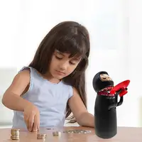 Coin Eating Box Automatic Sound Coin Eating Money Box Cartoon Money Saver Safe Box Savings Money for Children Candy Machine 2