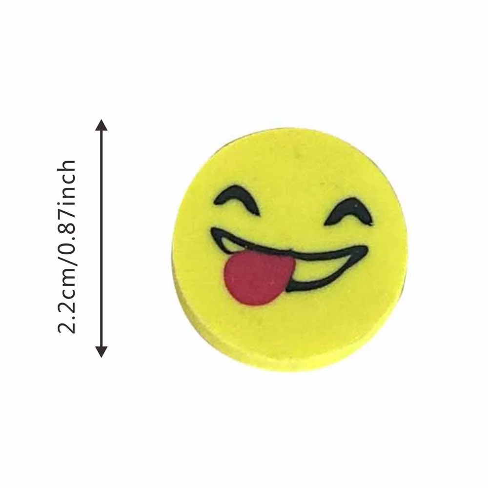 40 Pcs Mini Desk Rubber Eraser Office Correction Supplies Stationery Cute School Small Eraser Classroom Student Lovely Prizes 3