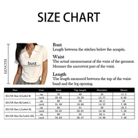 Summer Short Sleeve Lapel Top Women'S Solid V-Neck Pullovers Retro Sweet  Shirts Hot Girl Crop Top Female Slim Versatile Tee - Image 6