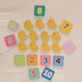21pcs Duck and num