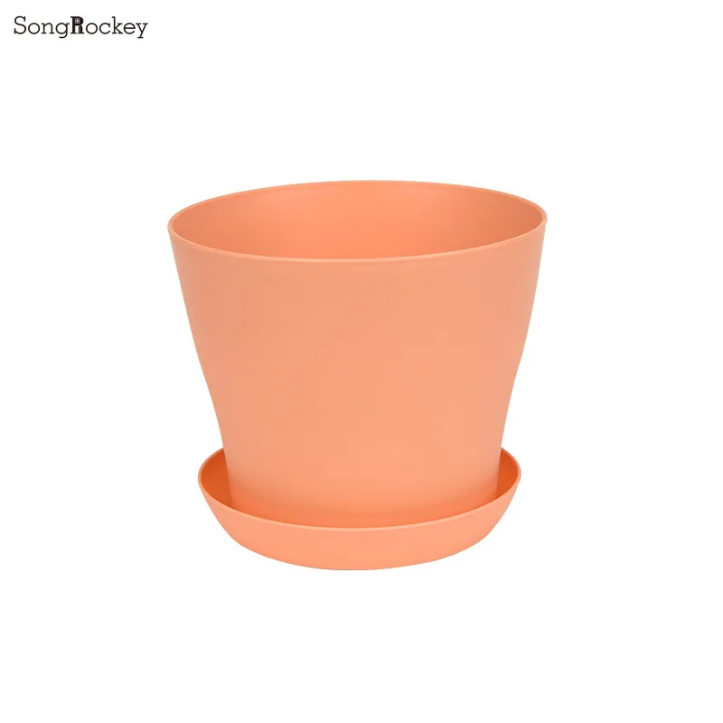 5Sizes Flower Pot Round Planters Mini Vase for Succulents Home Office Decor Planting Supplies hydroponic flower pot flower pot flower vase plant pot
