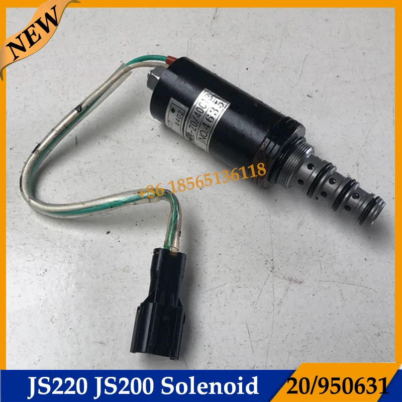 

High Quality JS220 JS200 Excavator Solenoid Valve 20950631 20/950631 for JCB JCB220 JCB200 Solenoid