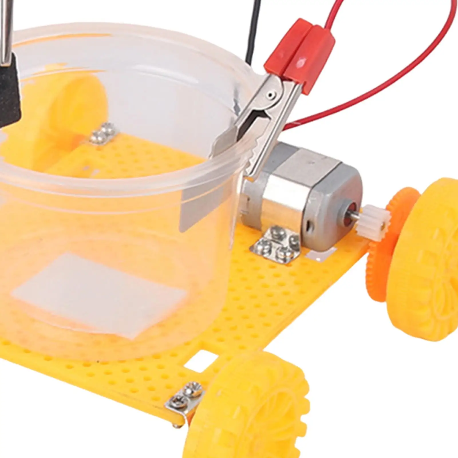 Salt Water Power Car Science Toy Kit Teaching Materials Scientific Educational Puzzle for Ages 6+ Year Old Student Teens School